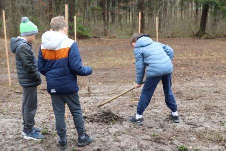 Z zasaditvijo dreves smo uradno odprli kolesarsko povezavo Kamnik–Godič (60)